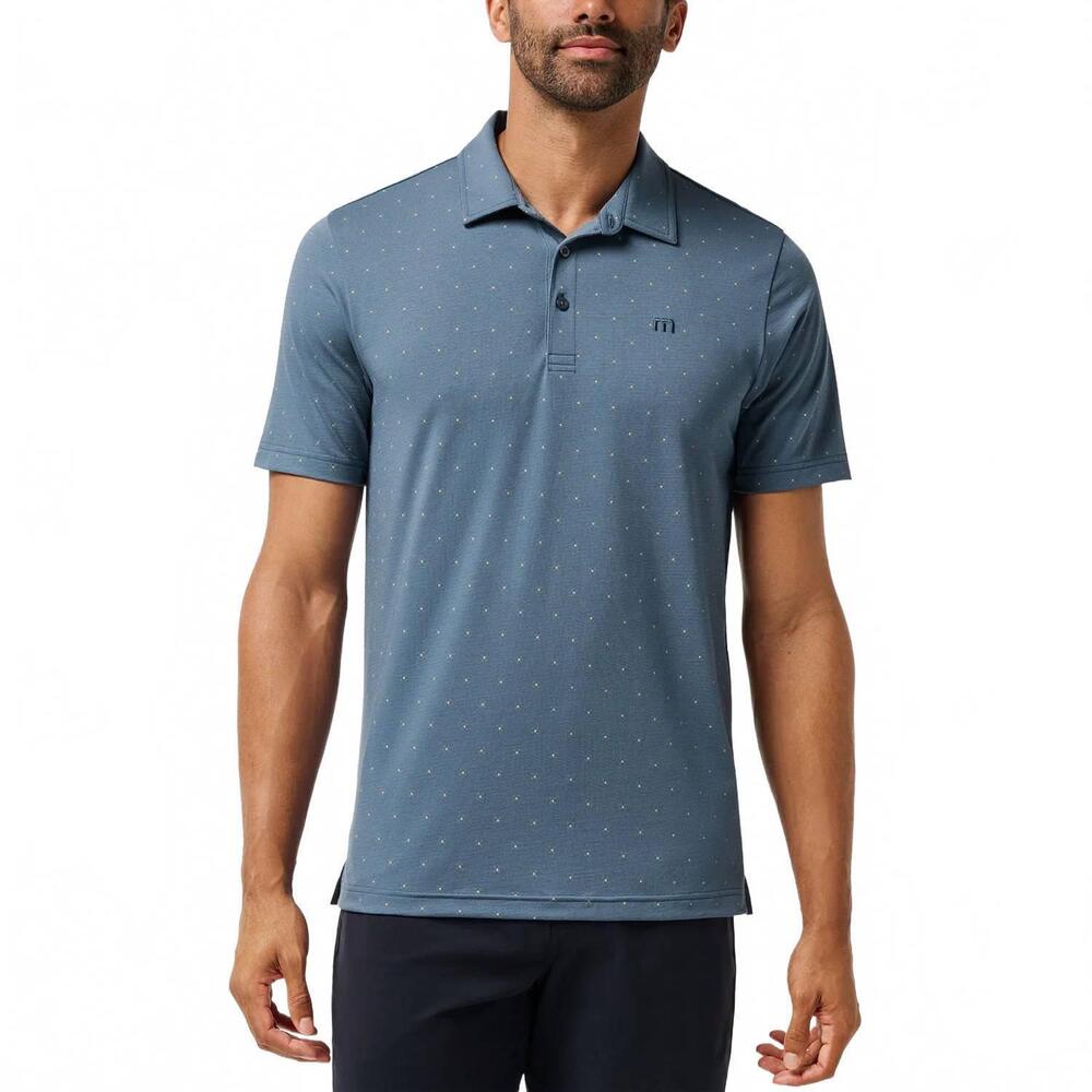 NEW TRAVISMATHEW featherweight performance polo in bering sea